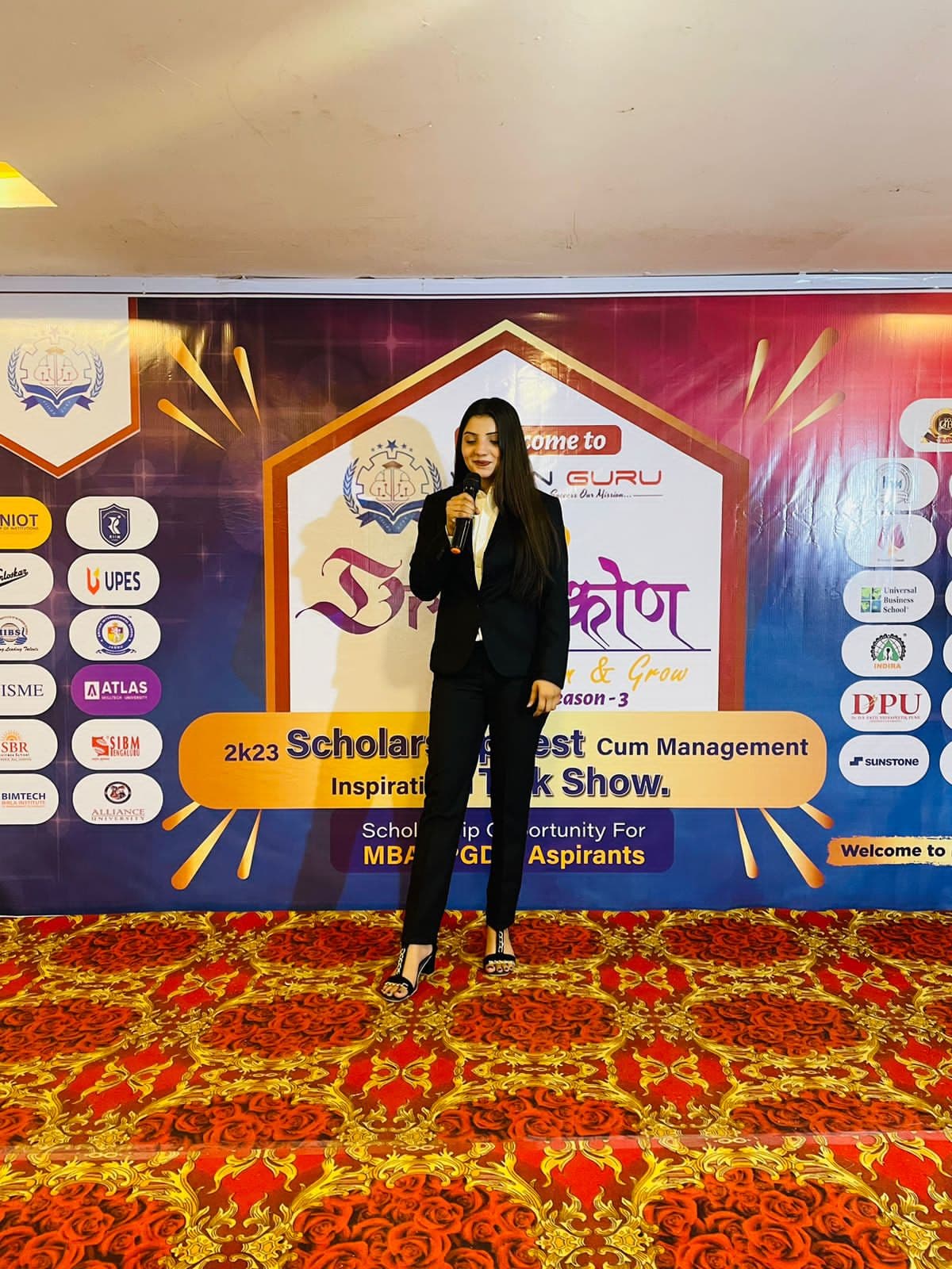 Conference panel discussion at Dristikon Education Conclave